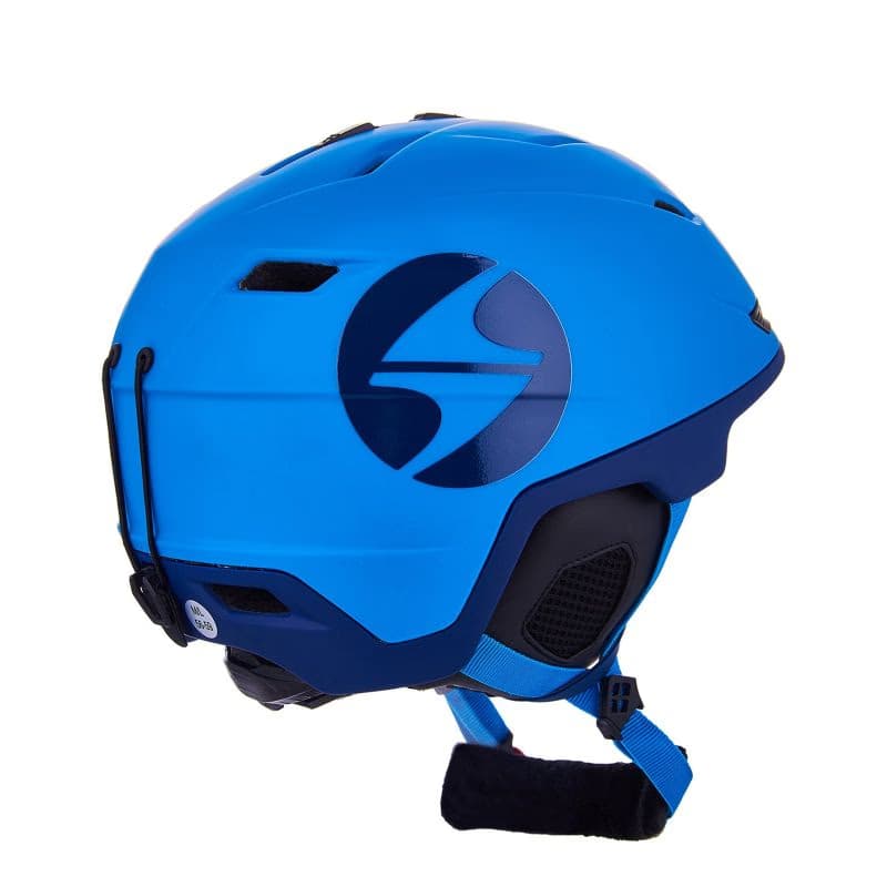 Lyžiarska prilba BLIZZARD Double ski helmet, blue matt dark blue, big logo 4