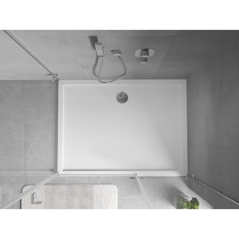 MEXEN - Flow sprchová vanička obdĺžniková slim 80 x 110, biela lesk 46R108011 5