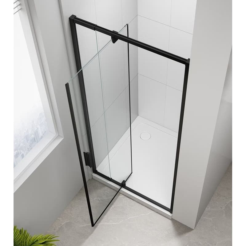 POLYSAN - EASY BLACK otočné sprchové dvere 880-1020, číre sklo EL1715B 6