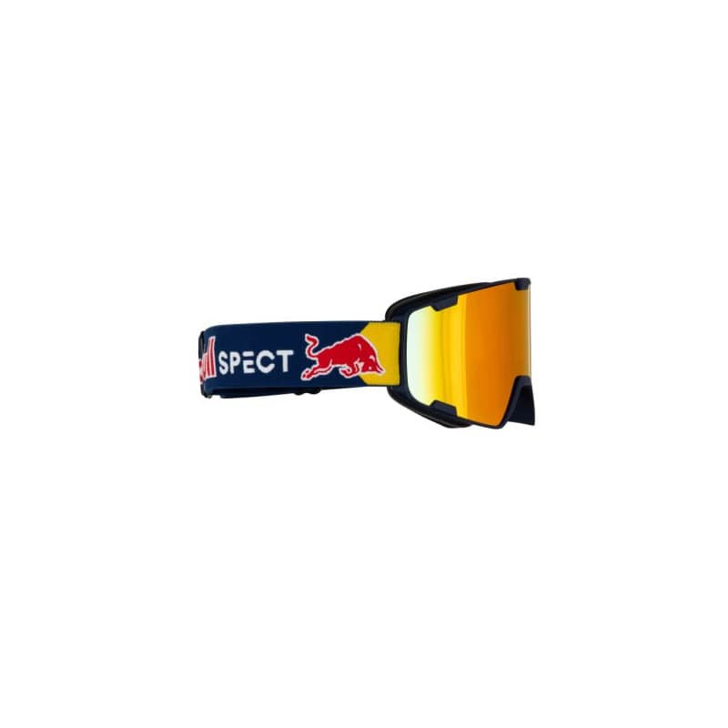 Lyžiarske okuliare RED BULL SPECT PARK-19RE2, dark blue brown with red mirror