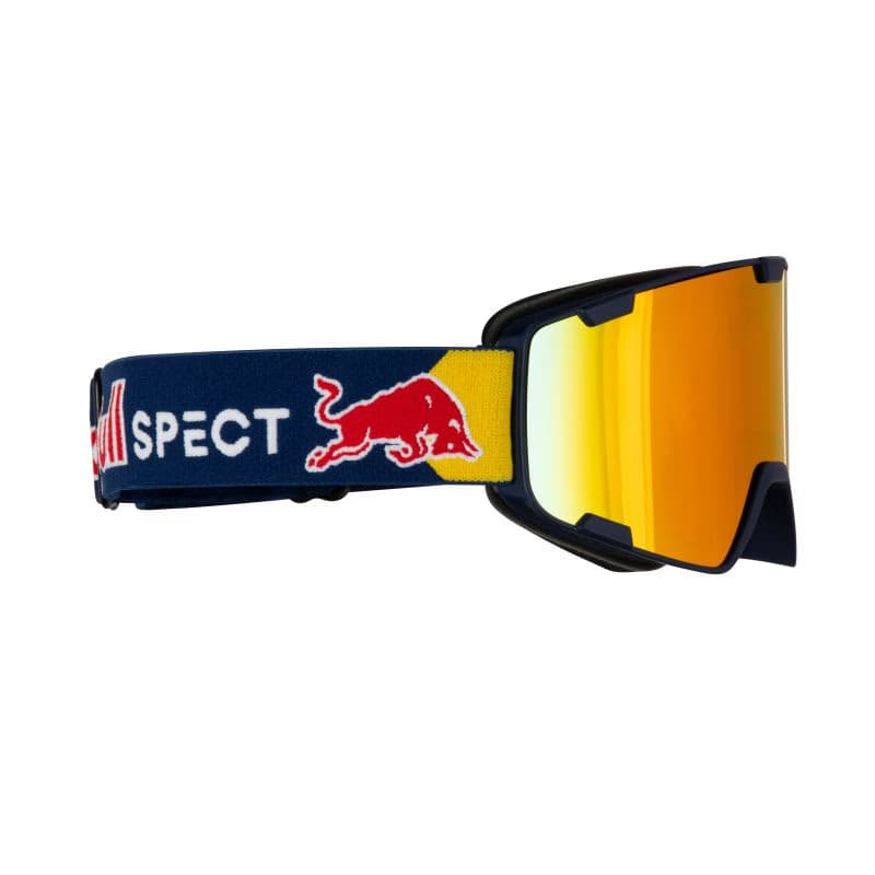 Lyžiarske okuliare RED BULL SPECT PARK-19RE2, dark blue brown with red mirror 2