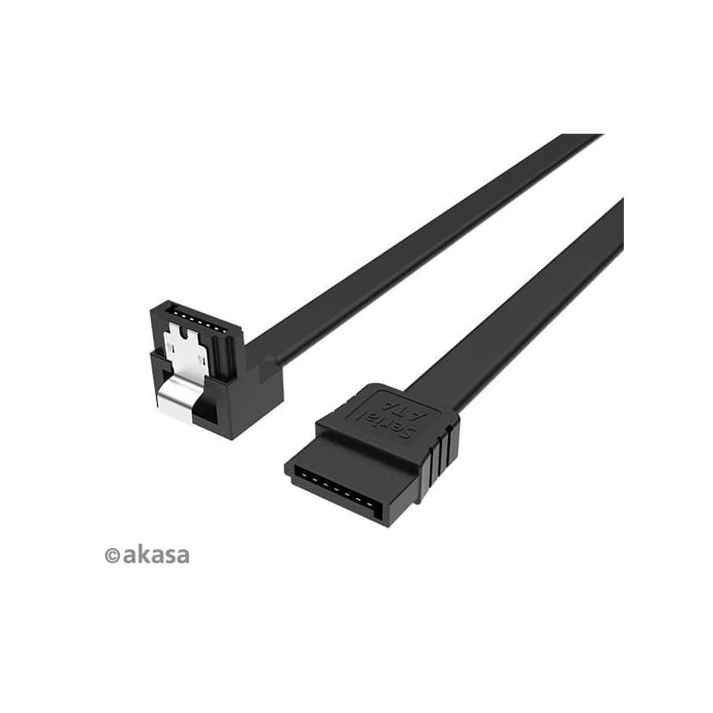 AKASA - Proslim SATA kábel 90 ° - 50 cm 2