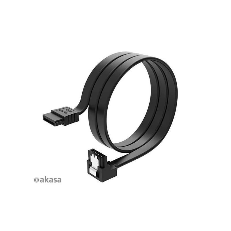 AKASA - Proslim SATA kábel 90 ° - 50 cm 3