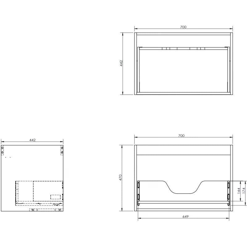 Mexen Box-A 91AX0-0700-470-1-71 2