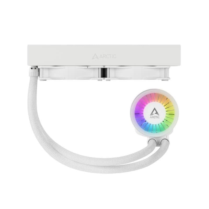 ARCTIC Vodný chladič Liquid Freezer III 240 ARGB, 2x120mm, AM5, LGA1851, biela 3