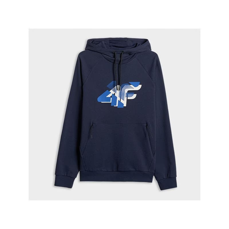 Pánska mikina s kapucňou 4F SWEATSHIRT M2241-31S-NAVY 3