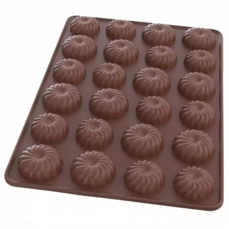 Forma silikónová venček malý (hnedý) 1