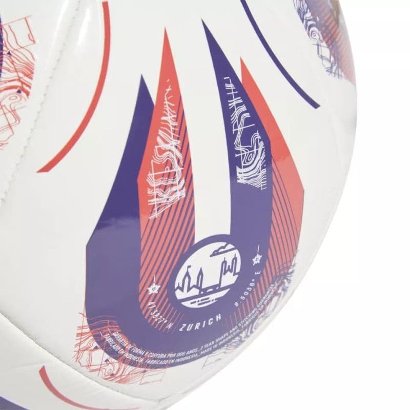 Futbalová lopta ADIDAS W EURO25 CLB WHITE PANTON PANTON 2