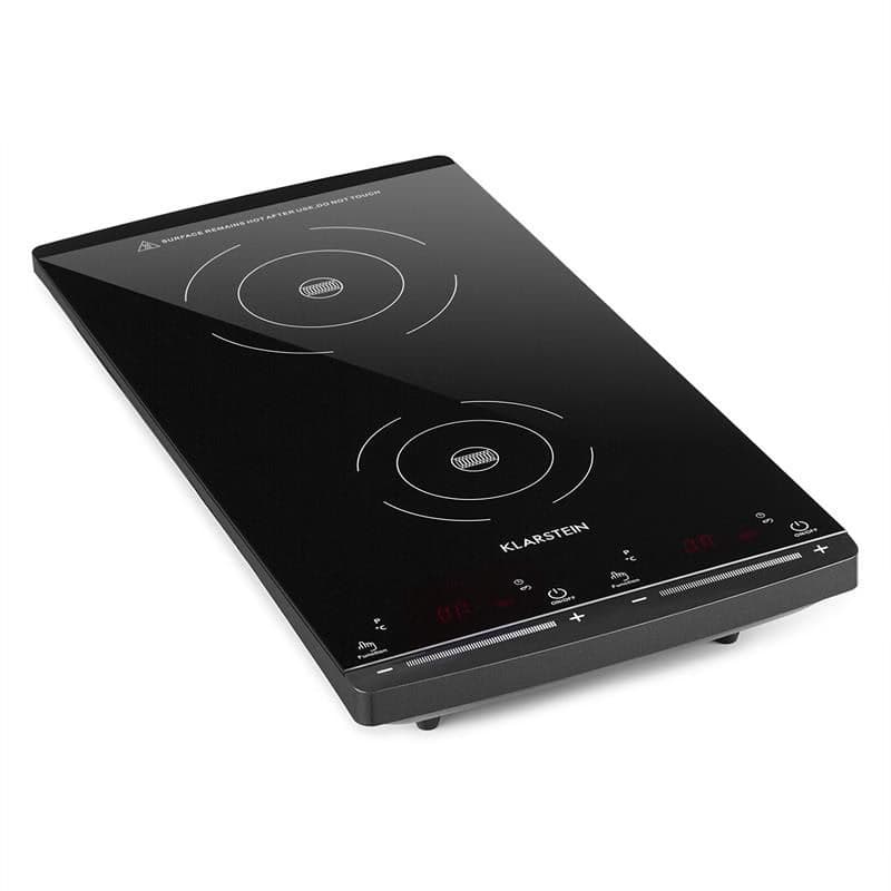 Klarstein VariCook Slim indukčný varič, 2900 W, 60-240 °C, 2 platne, čierna 1