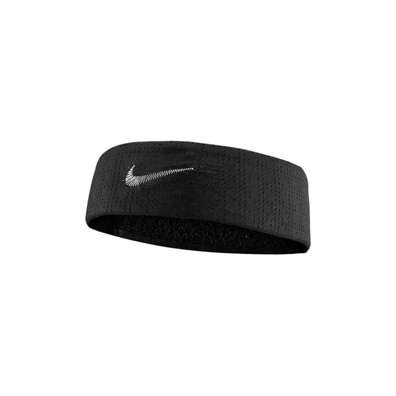 Čelenka NIKE TERRY FURY HEADBAND BK WH 1