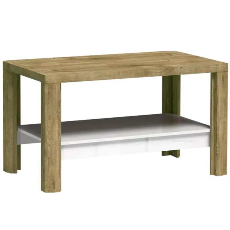 Konferenčný stolík Livinio L13 ribbeck/biely lesk 1