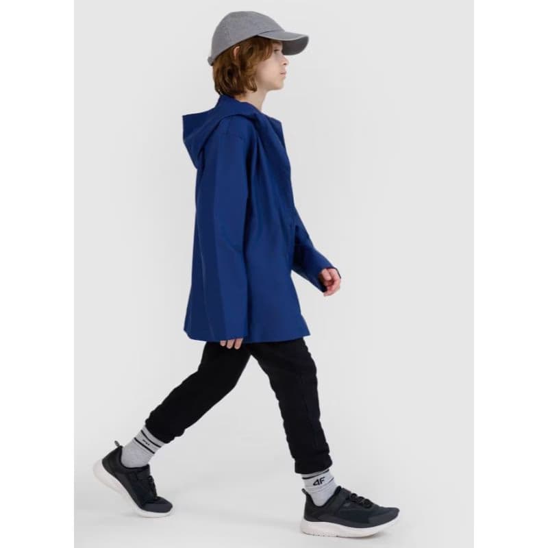 Chlapčenský pršiplášť 4F JUNIOR JACKET U213-31S-NAVY 5