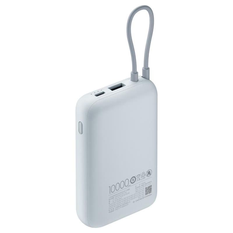 Xiaomi Power Bank 10000mAh (Integrated Cable) Ice Blue GL 2