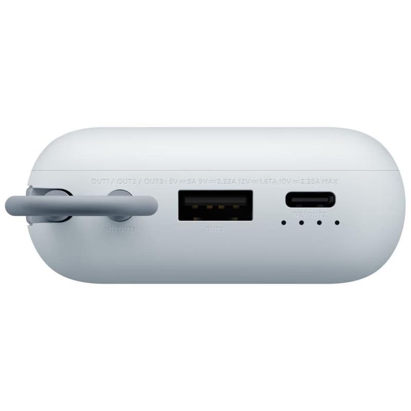 Xiaomi Power Bank 10000mAh (Integrated Cable) Ice Blue GL 3