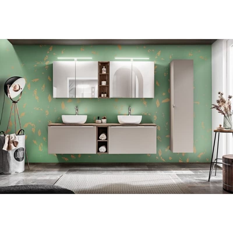 ArtCom Zrkadlová skrinka SANTA FE Taupe 84-80 | 80 cm 3