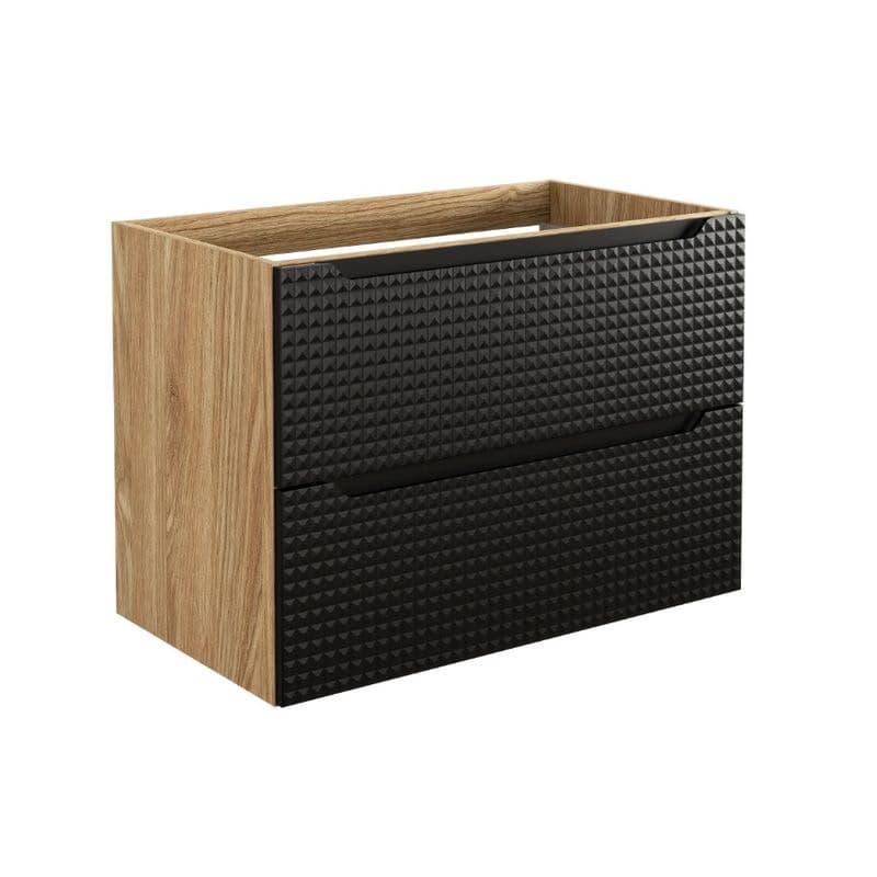 ArtCom Skrinka pod umývadlo LUXOR Black 82-80-2S | 80 cm 1
