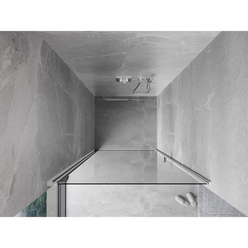 MEXEN - MIST dverná časť (1d) 60x200 cm 6mm chróm, číra 8A2-060-000-01-00 6
