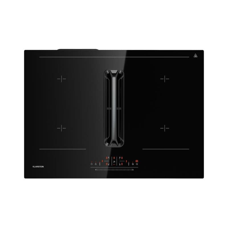 Klarstein AirJet 72 Down Air System, indukčný sporák + DownAir-digestor, 10 000 W, 600 m³/h, Boost 1