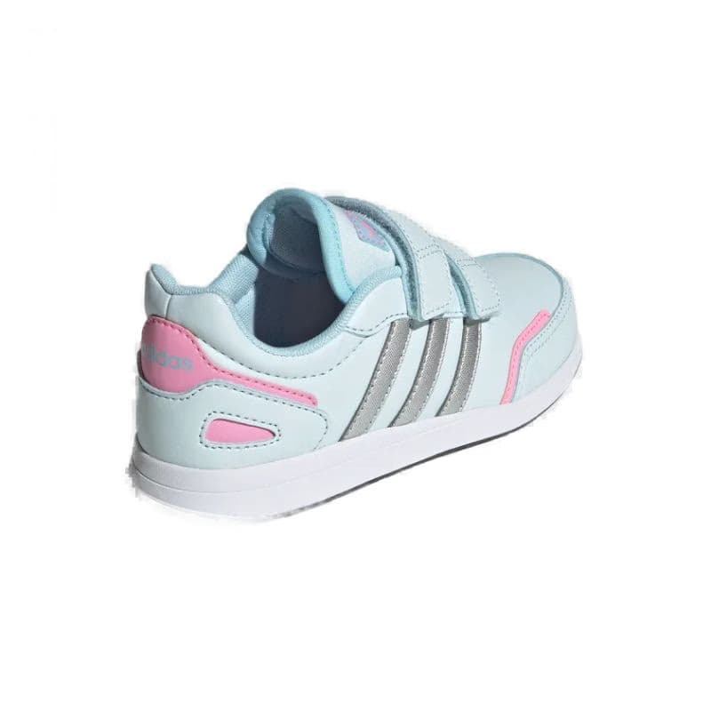 Dievčenská športová obuv (tréningová) ADIDAS VS Switch 3 CF C almost blue silver metallic beam pink 5