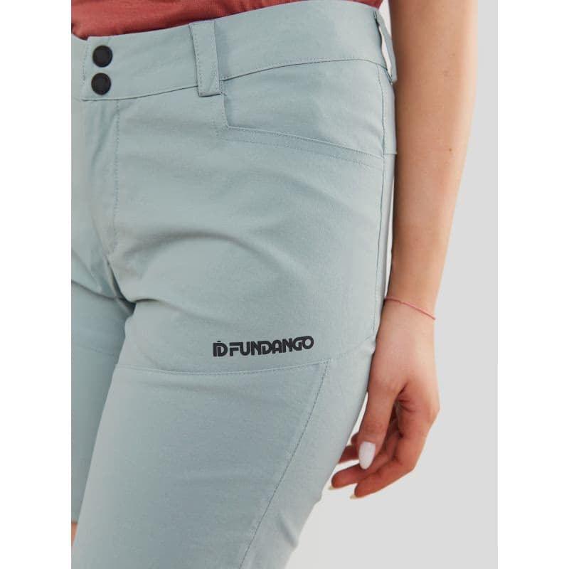 Dámske turistické kraťasy FUNDANGO Azua Active Short-524-mint 3