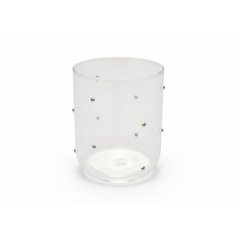 Glam Dots Silver pohár 9 cm 1