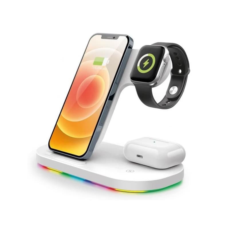 Aligator Stanica Smart Station A s bezdrôtovým nabíjaním 3v1, 15W 3
