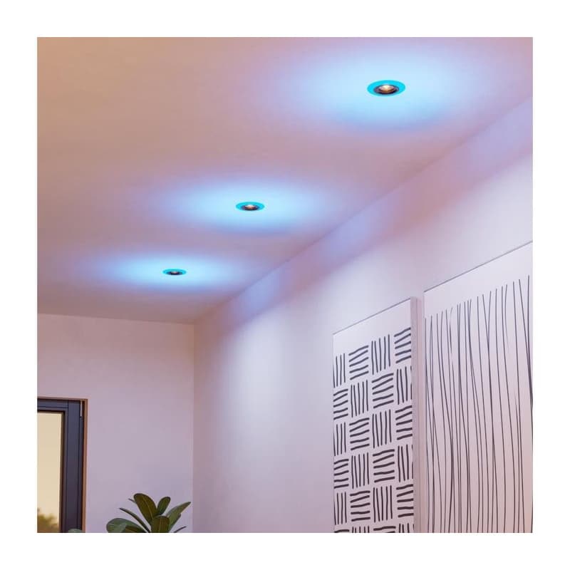 Eglo 901118 - SADA 3xLED RGB stmievateľné kúpeľňové svietidlo CALONGE 3,8W/230V IP44 + diaľkové ovládanie 901118