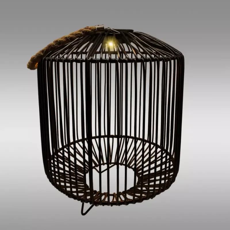 Solárna lampa Cis 2 VO2849 čierna 1