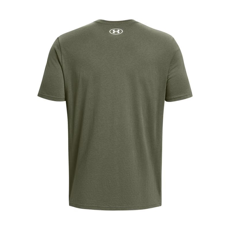 Pánske tričko s krátkym rukávom UNDER ARMOUR UA CAMO CHEST STRIPE SS-GRN 5