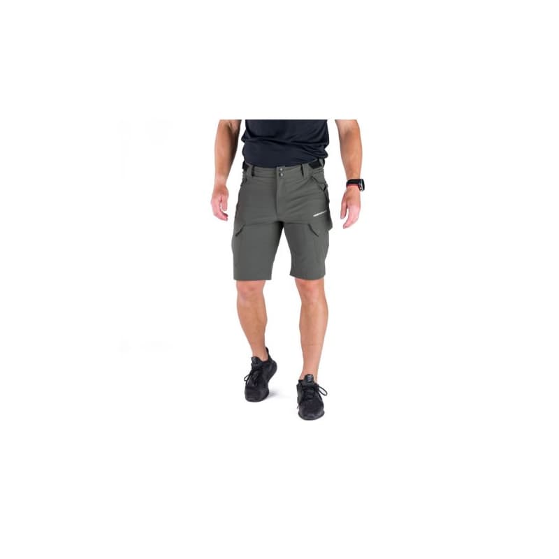 Pánske turistické kraťasy NORTHFINDER ANTHON 300darkgreen 1