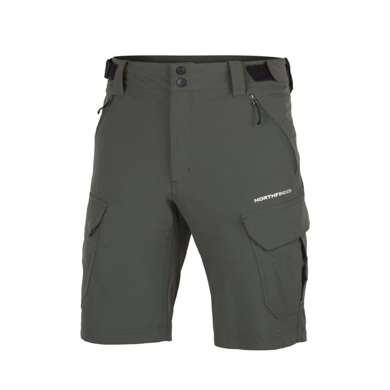 Pánske turistické kraťasy NORTHFINDER ANTHON 300darkgreen 4
