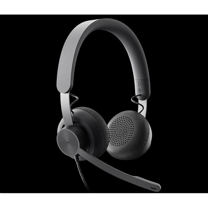 Logitech slúchadlá s mikrofónom Zone Wired Teams Headset Graphite - EMEA 1