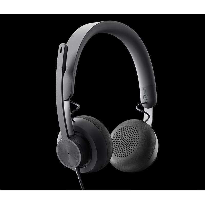 Logitech slúchadlá s mikrofónom Zone Wired Teams Headset Graphite - EMEA 2