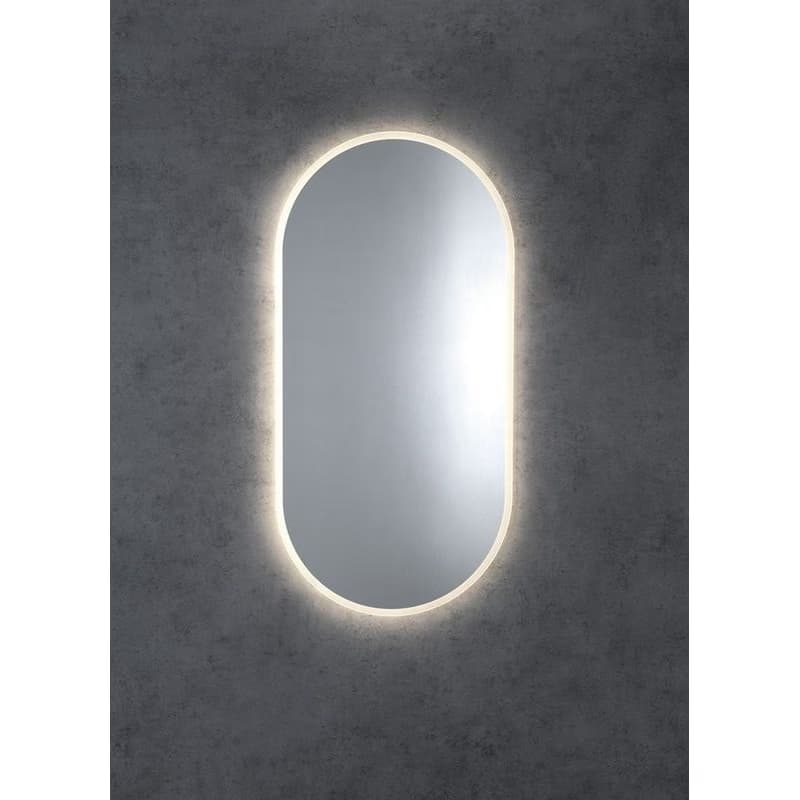 SAPHO - MINOX oválne zrkadlo s LED osvetlením 50x100cm MX250 4