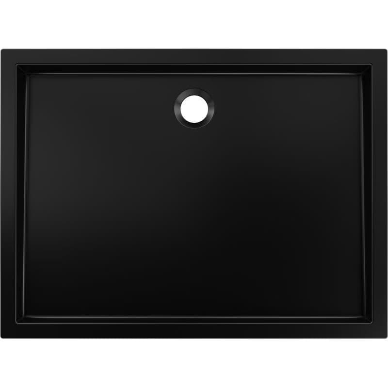 MEXEN - Flow+ sprchová vanička obdĺžniková 70 x 100, čierna mat 46R707010H 5