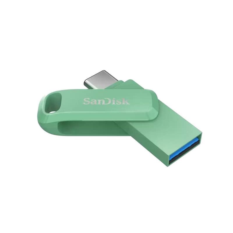 SanDisk Flash Disk 128GB Ultra Dual Drive Go, USB-C 3.2, Zelená 2