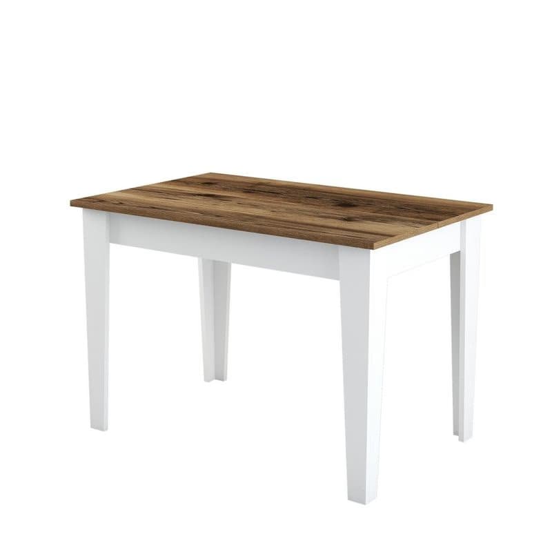 Kuchynský stôl Kiev 511 - Walnut, White 2