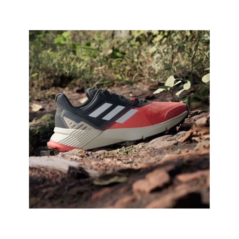 Pánska bežecká trailová obuv ADIDAS Terrex Soulstride impact orange cloud white core black 2