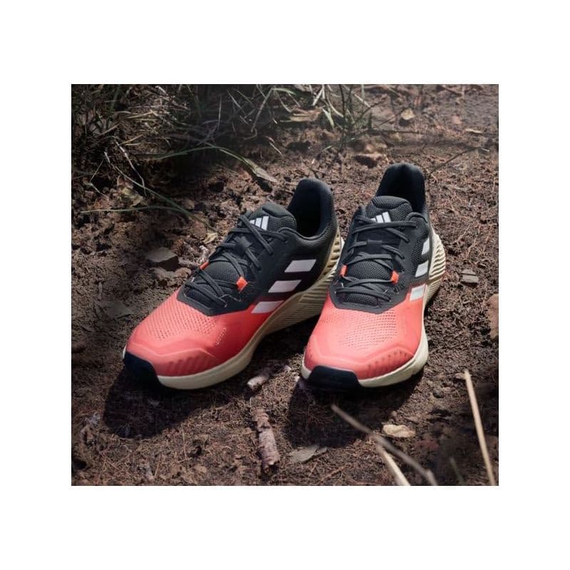 Pánska bežecká trailová obuv ADIDAS Terrex Soulstride impact orange cloud white core black 5