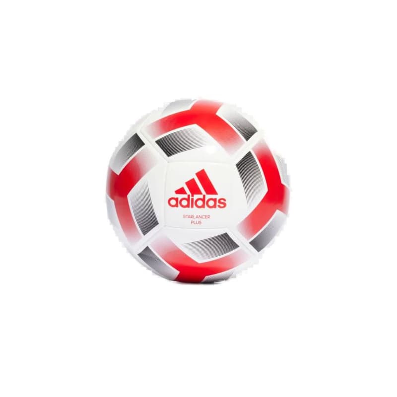 Futbalová lopta ADIDAS STARLANCER PLUS WHITE RED BLACK I