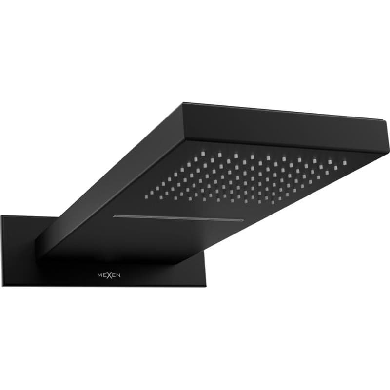 MEXEN - Vodopád hlavová sprcha 50x22 cm čierna 79195-70 1