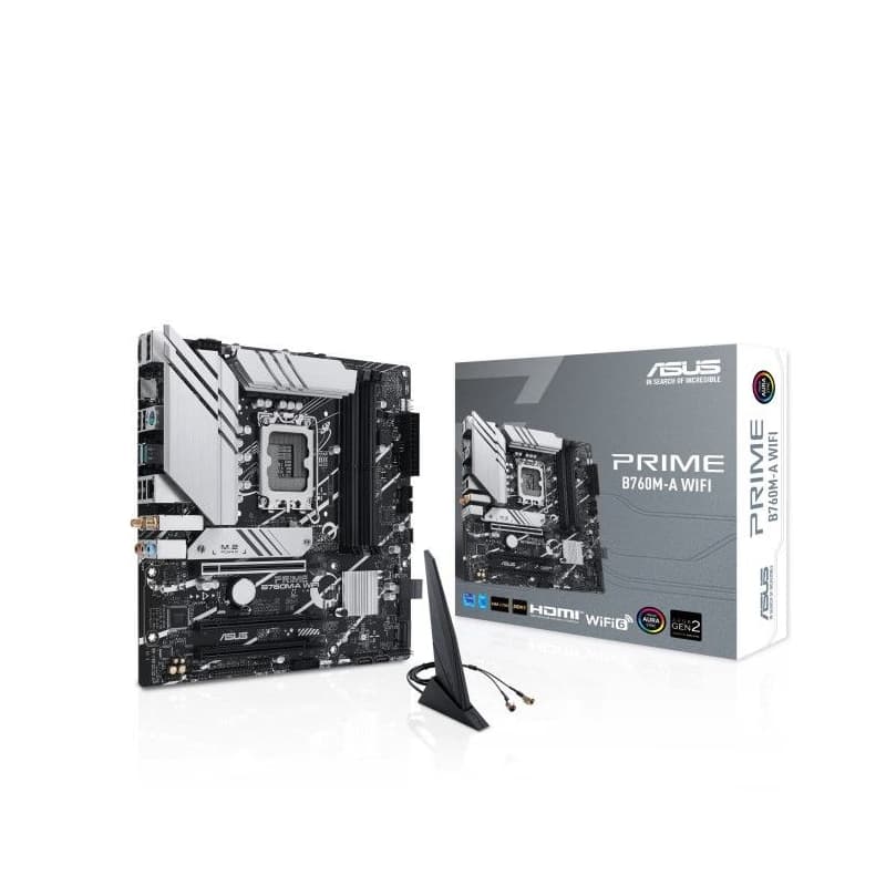 ASUS MB Sc LGA1700 PRIME B760 WIFI, Intel B760, 4xDDR5, 1xDP, 2xHDMI, mATX