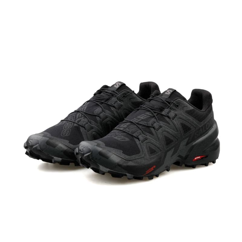 Pánska bežecká trailová obuv SALOMON Speedcross 6 M black black phantom 2