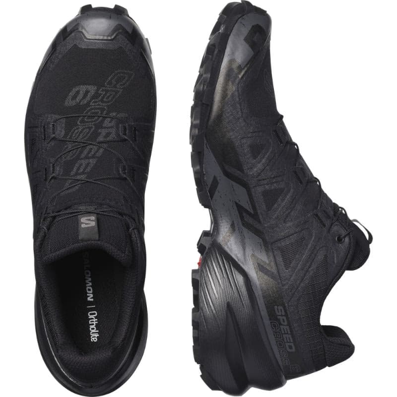 Pánska bežecká trailová obuv SALOMON Speedcross 6 M black black phantom 3