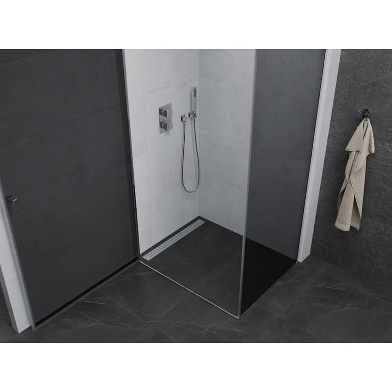MEXEN/S - Pretória sprchovací kút 100x110, grafit, chróm 852-100-110-01-40 5
