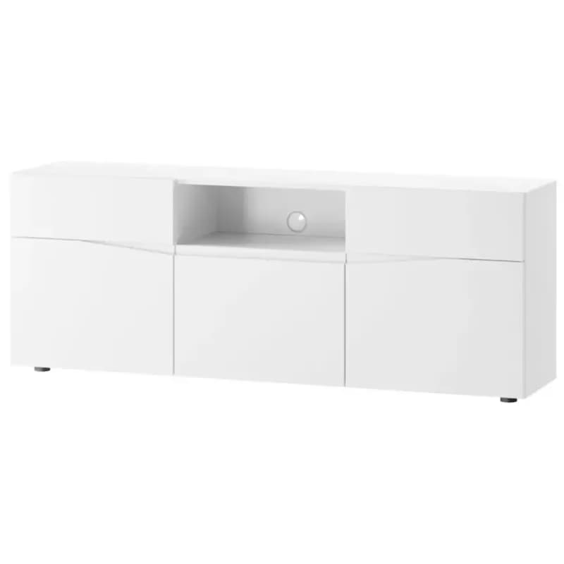 TV stolík 05  Lucca 3D2S biela 1