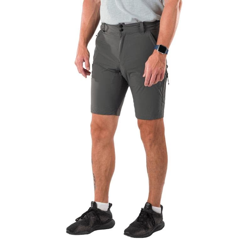 Pánske turistické kraťasy NORTHFINDER HALMO-319grey 2