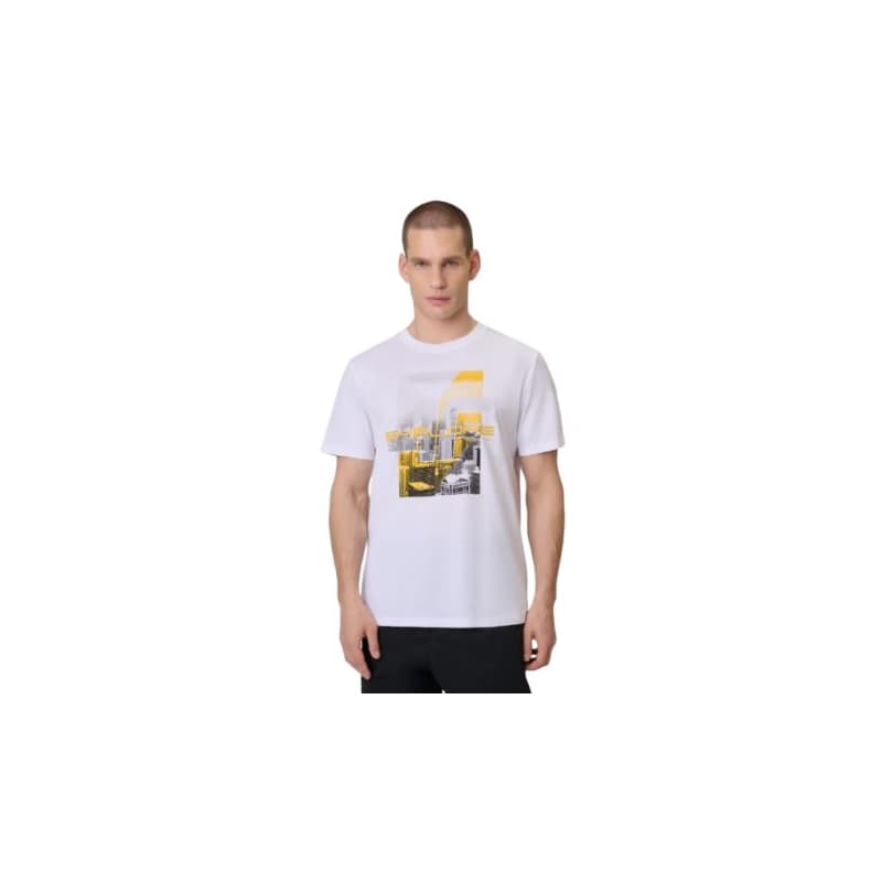 Pánske tričko s krátkym rukávom 4F TSHIRT M2660-10S-WHITE