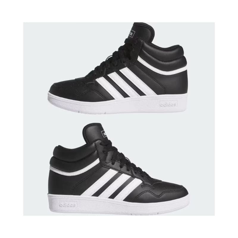 Juniorská rekreačná obuv ADIDAS Hoops 4.0 Mid Jr core black cloud white core black 5