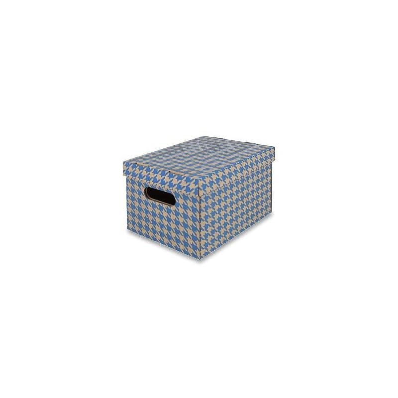 Archivačná krabica 300x225x200mm EMBA RDV modrá 1